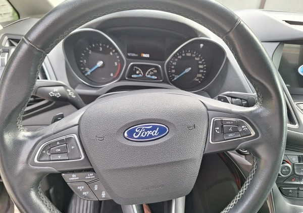 Ford C-MAX cena 52800 przebieg: 164213, rok produkcji 2018 z Rawicz małe 407